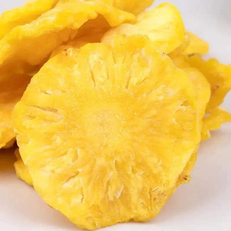 Dried Pineapple Chunks – 3-Pack | Naturally Sweet & Tart | Small Travel-Ready Fruit Snacks from OUESTTECH
