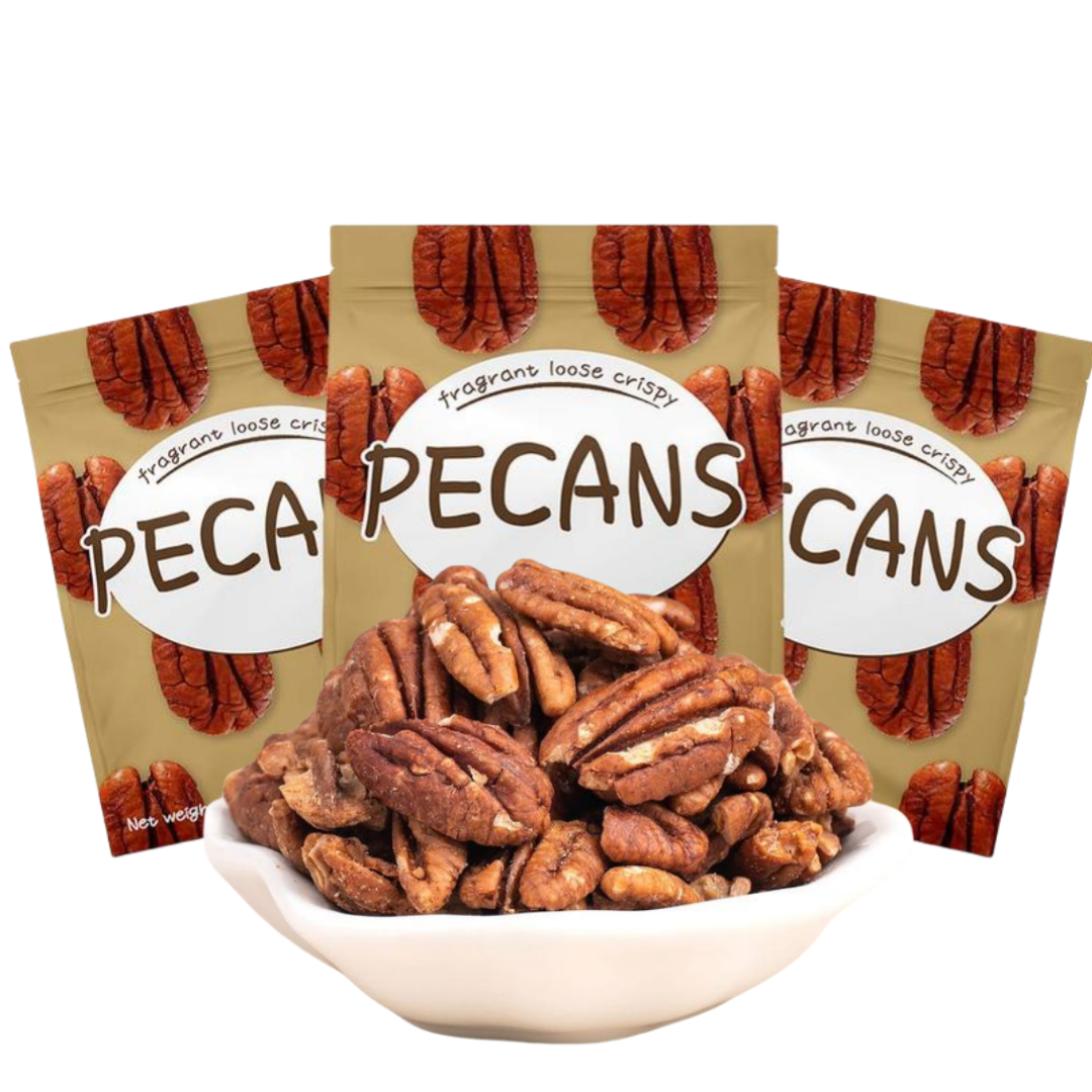 Premium Healthy Snack Collection | Pistachios, Amber Walnuts, Pecans, Freeze-Dried Strawberries & Freeze-Dried Durian | Natural, Crunchy & Guilt-Free Snacks OUESTTECH