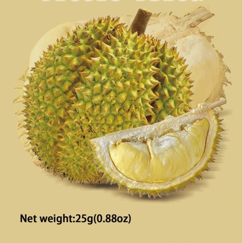 Freeze-Dried Durian | 100% Natural Durian Snack | Crispy, Sweet & Healthy Tropical Fruit Chips OUESTTECH