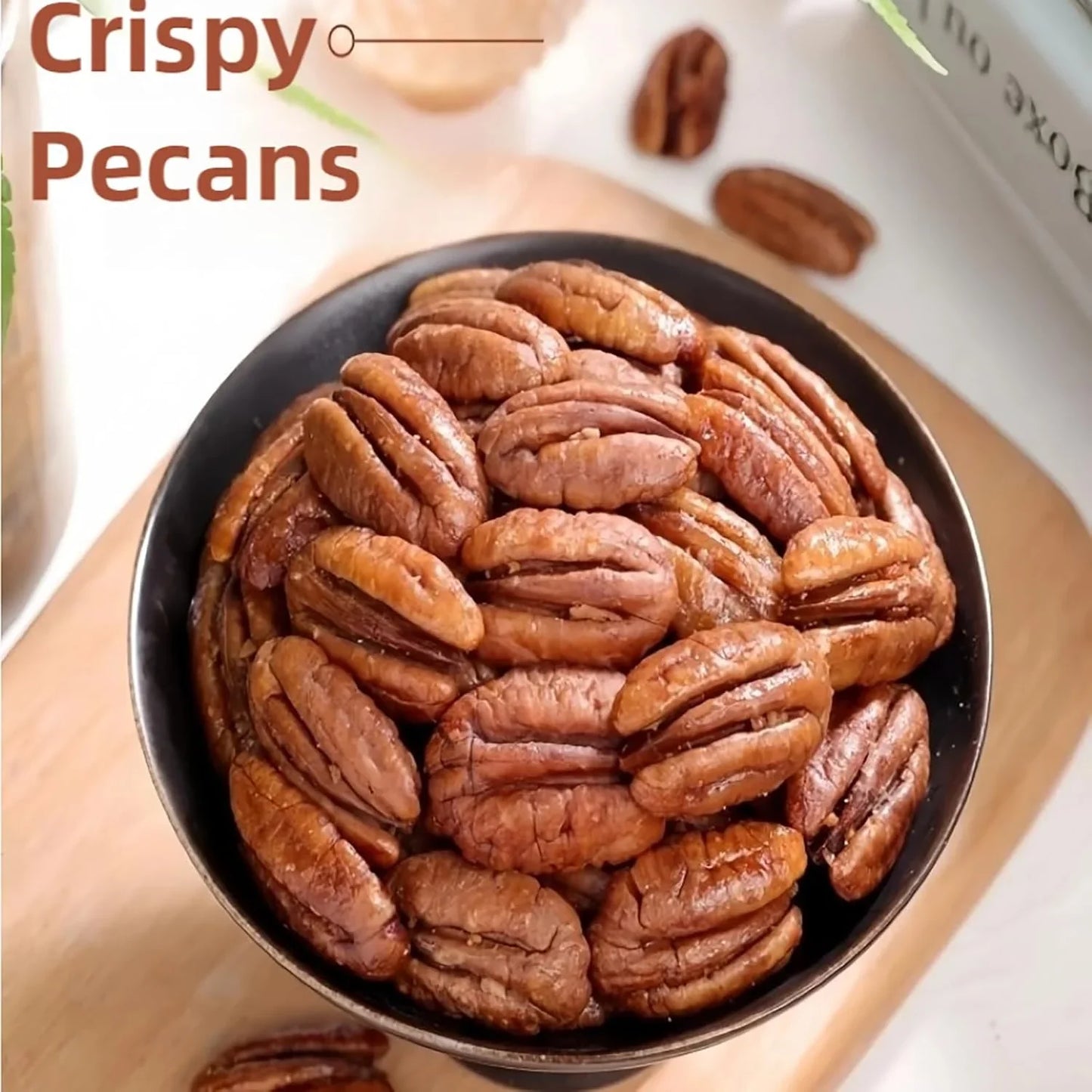 Shelled Pecans 3-Pack | Buttery, Crunchy, Nutrient-Rich Nuts for Baking & Healthy Snacks