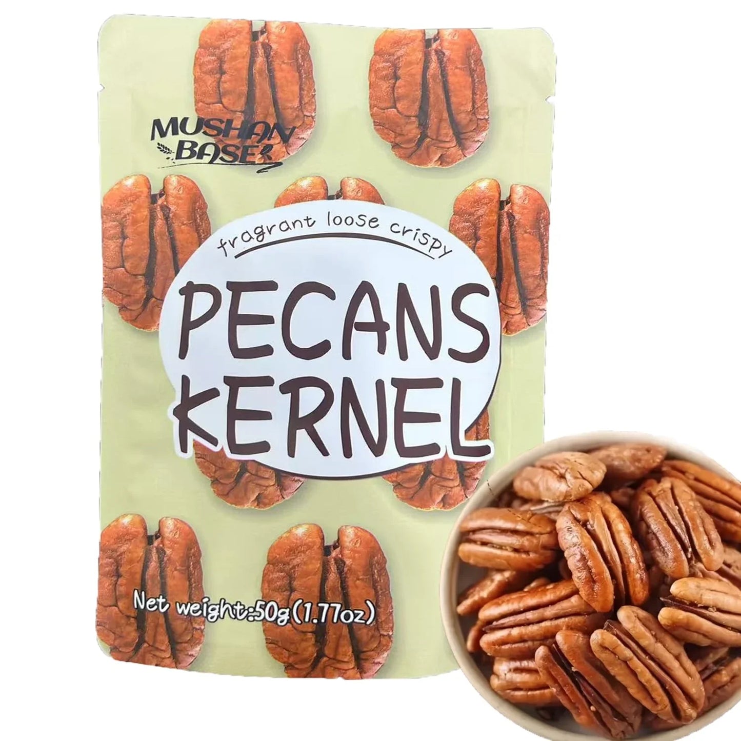 Shelled Pecans 3-Pack | Buttery, Crunchy, Nutrient-Rich Nuts for Baking & Healthy Snacks