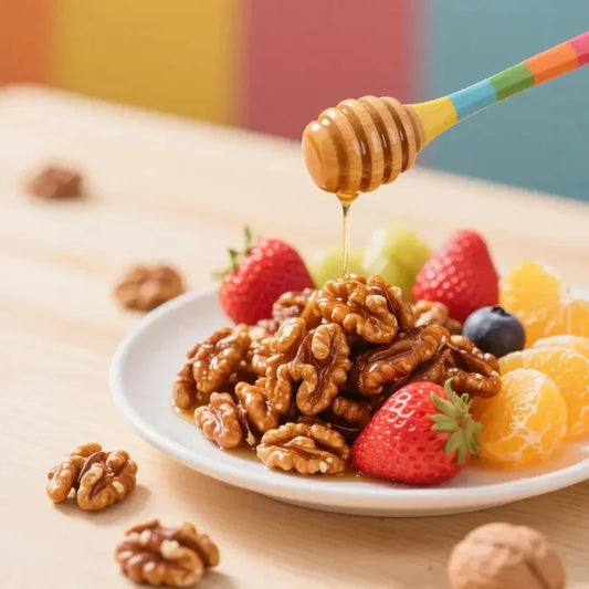 Amber Walnuts – Glazed Pecan Snack | 3-Pack for Gifting or Daily Energy from OUESTTECH