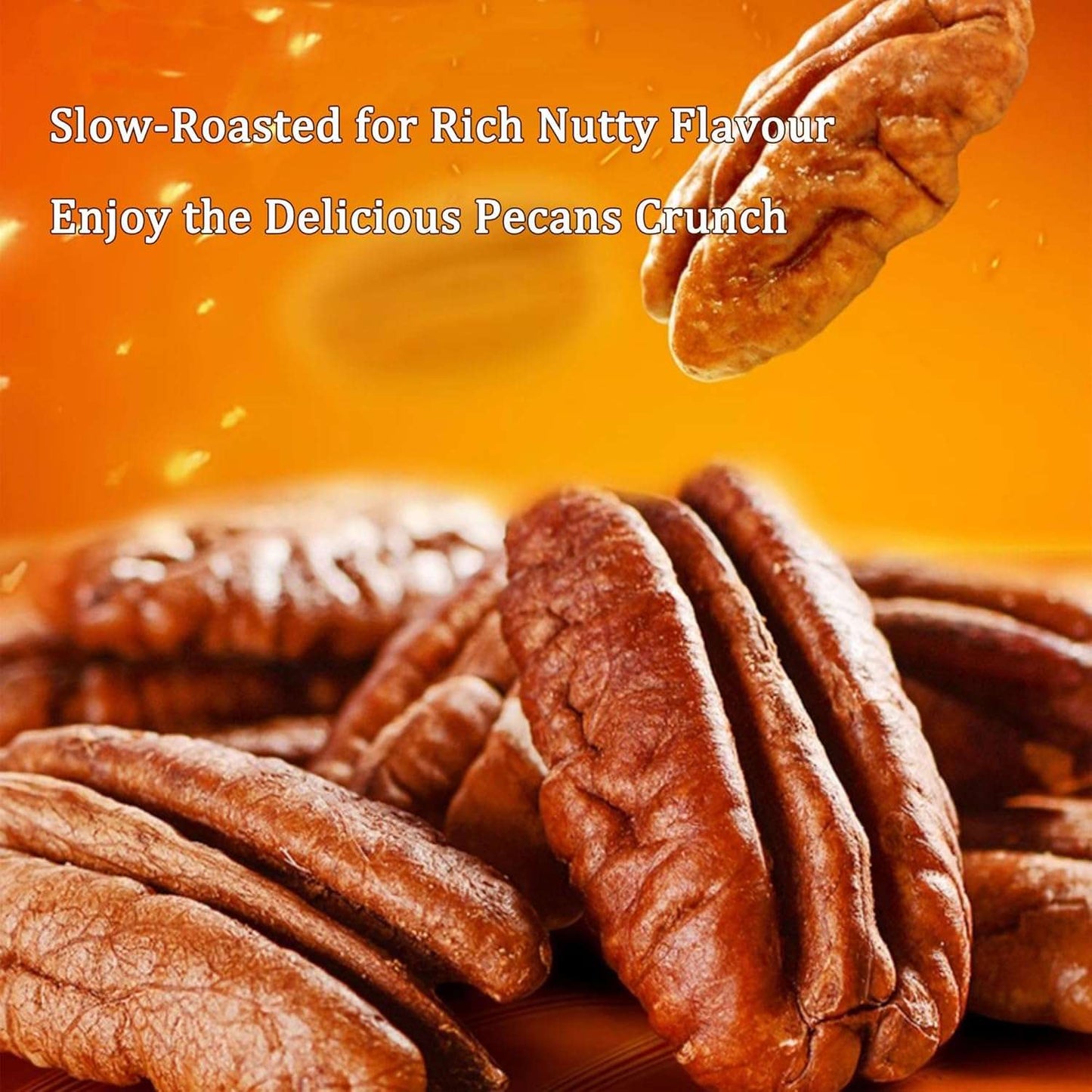Shelled Pecans 3-Pack | Buttery, Crunchy, Nutrient-Rich Nuts for Baking & Healthy Snacks from OUESTTECH