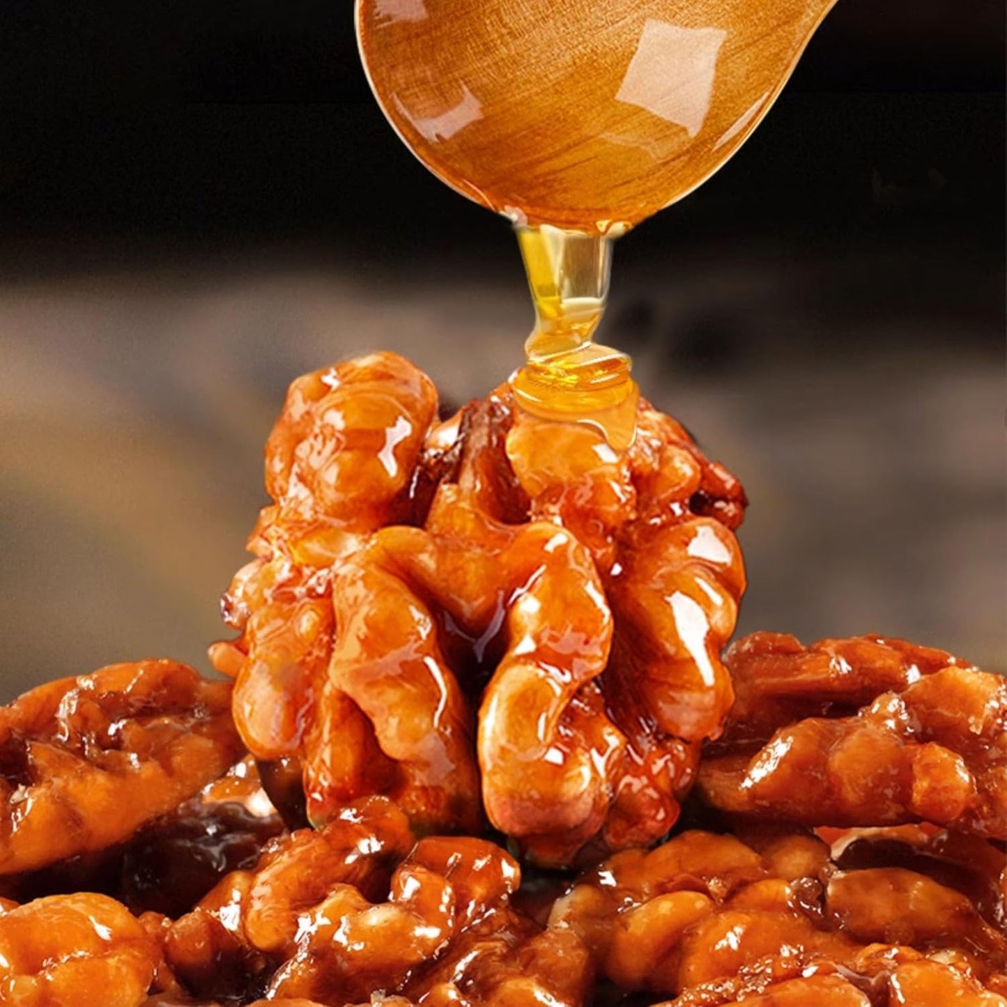 Amber Walnuts – Glazed Pecan Snack | 3-Pack for Gifting or Daily Energy OUESTTECH