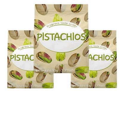 Roasted Pistachios 3-Pack – Crunchy Healthy Nut Snack for Snacking & Baking from OUESTTECH