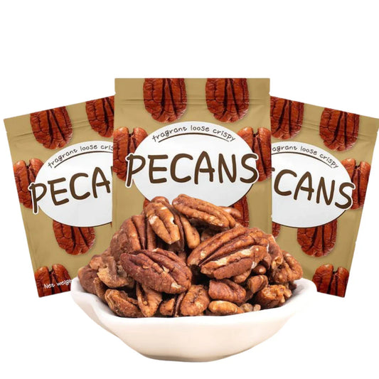 Shelled Pecans 3-Pack | Buttery, Crunchy, Nutrient-Rich Nuts for Baking & Healthy Snacks
