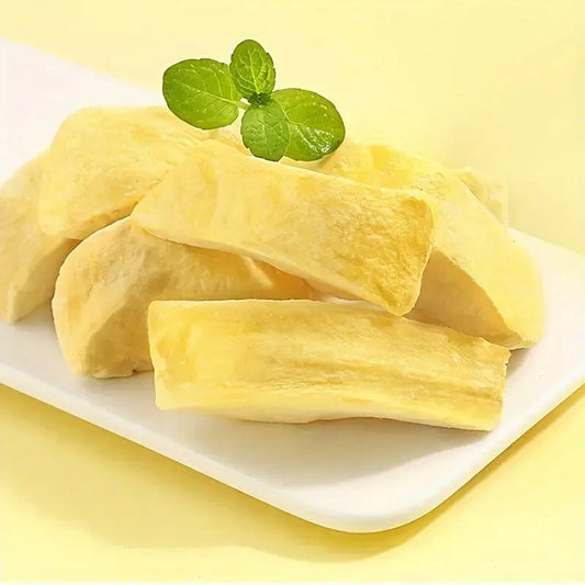 Freeze-Dried Durian | 100% Natural Durian Snack | Crispy, Sweet & Healthy Tropical Fruit Chips OUESTTECH