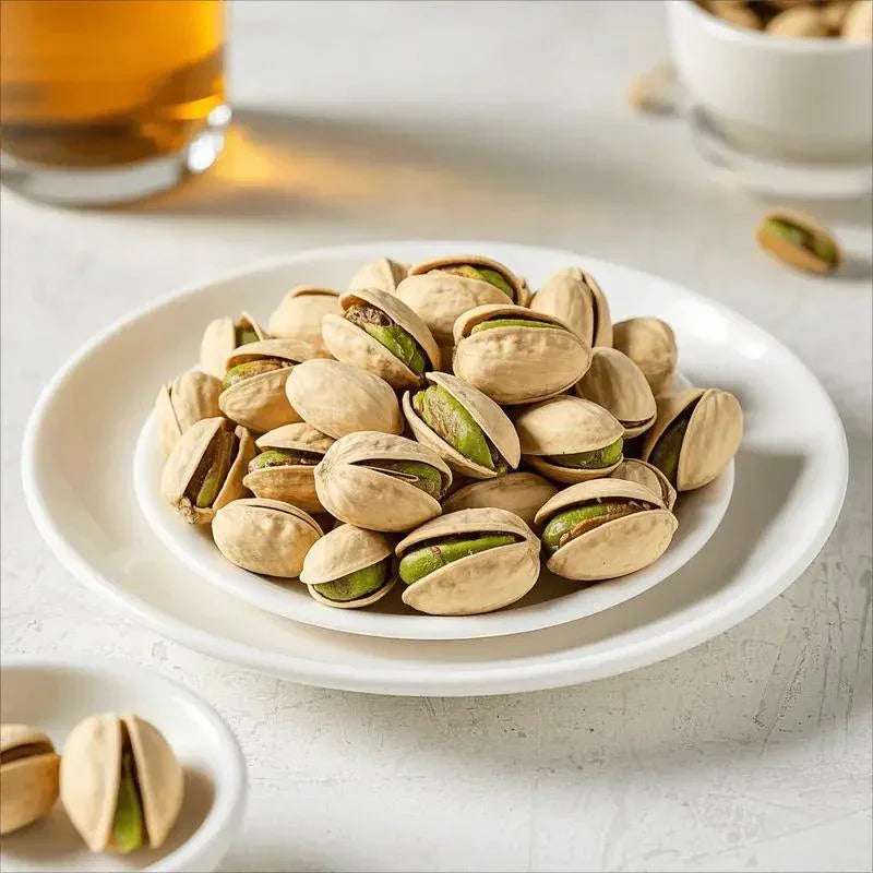 Roasted Pistachios 3-Pack – Crunchy Healthy Nut Snack for Snacking & Baking from OUESTTECH
