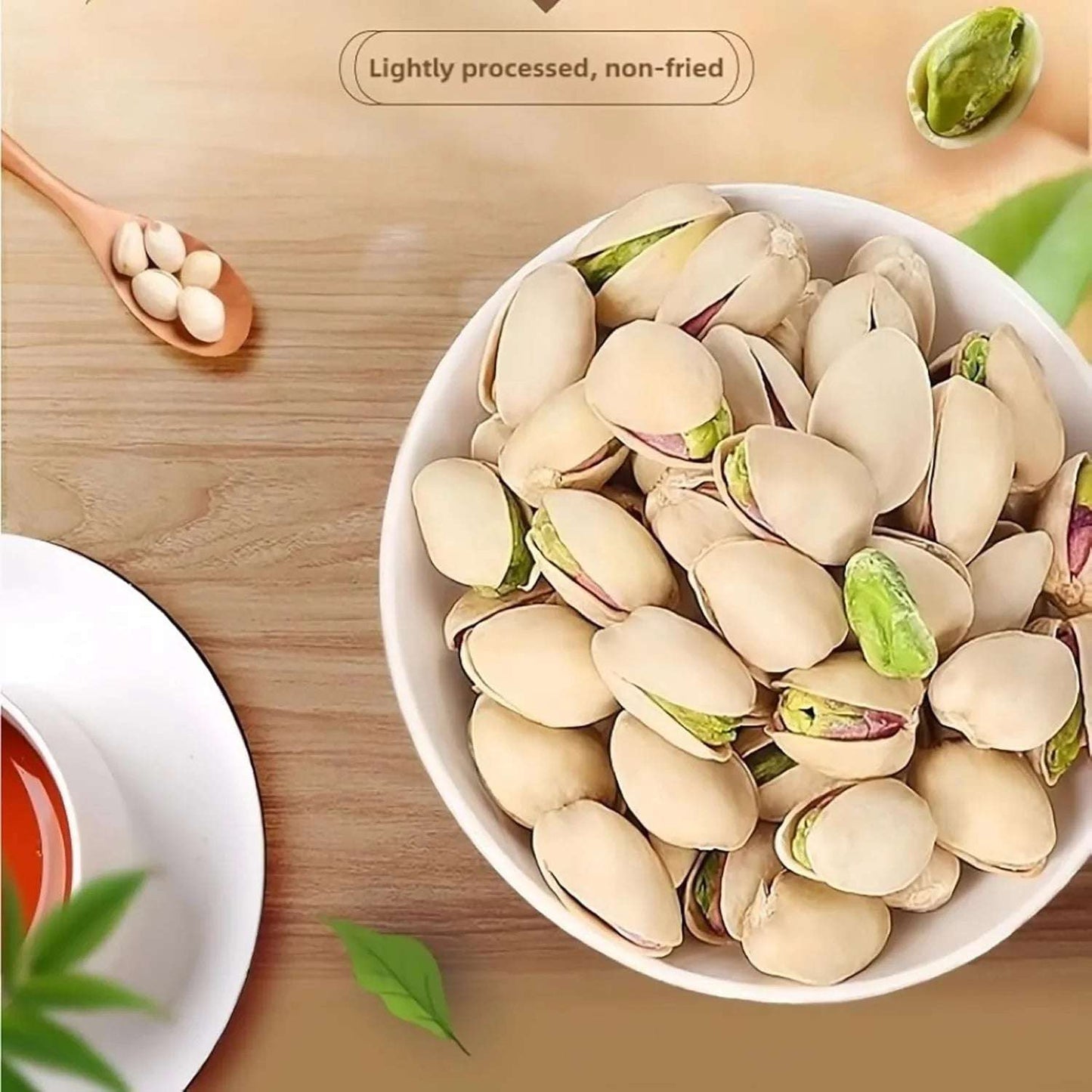 Roasted Pistachios 3-Pack – Crunchy Healthy Nut Snack for Snacking & Baking from OUESTTECH